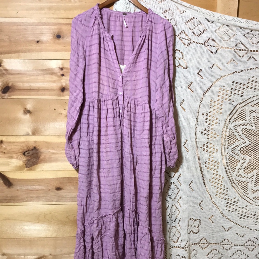 Free People Edie Maxi Dress Small